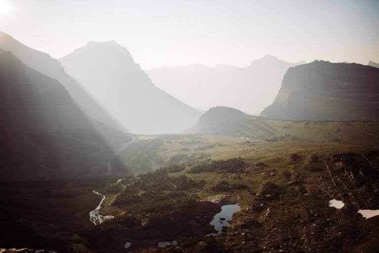How to elope in Glacier National Park