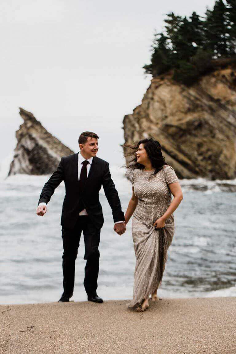 Simpson-Beach-Shore-Acres-Oregon-Coast-Elopement