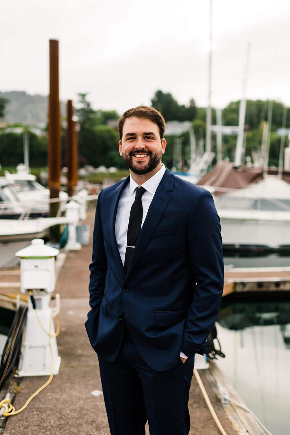 Brookings Oregon elopement, first look