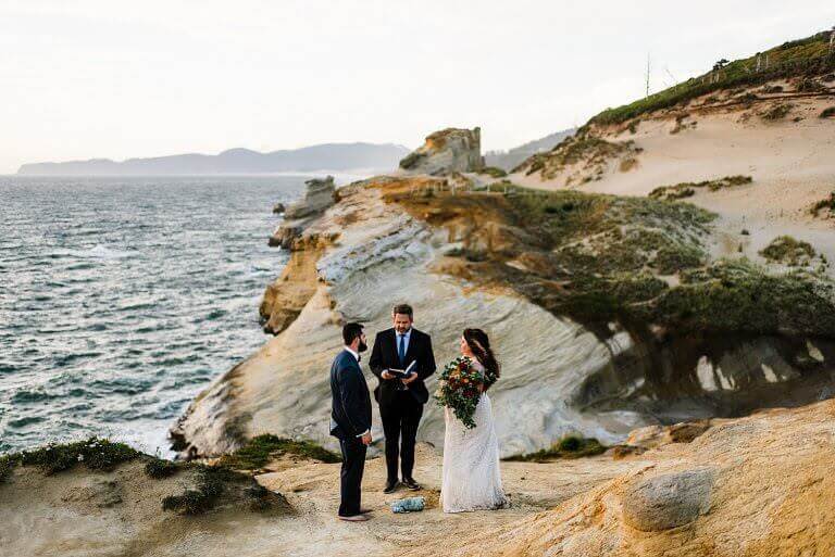 Neskowin & Cape Kiwanda Elopement on the Oregon Coast