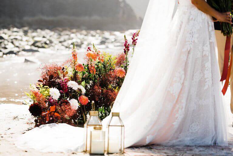 Arch Cape Oregon Coast Intimate Wedding