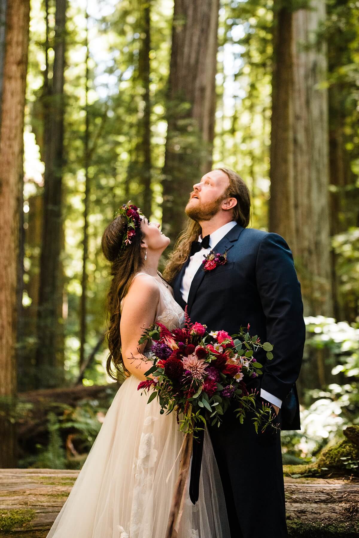 Elope Your Life,Jedediah Smith,Oregon Coast,Oregon Coast elopement,Oregon elopement photographer,Oregon wedding,Redwoods,Redwoods elopement,Sam Starns,adventure elopement photographer,