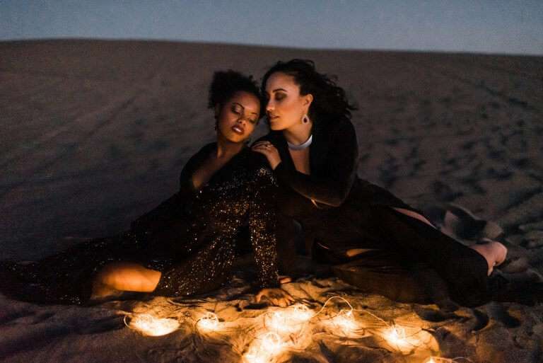 Inspiration for an Elopement  at the Christmas Valley Sand Dunes, Oregon