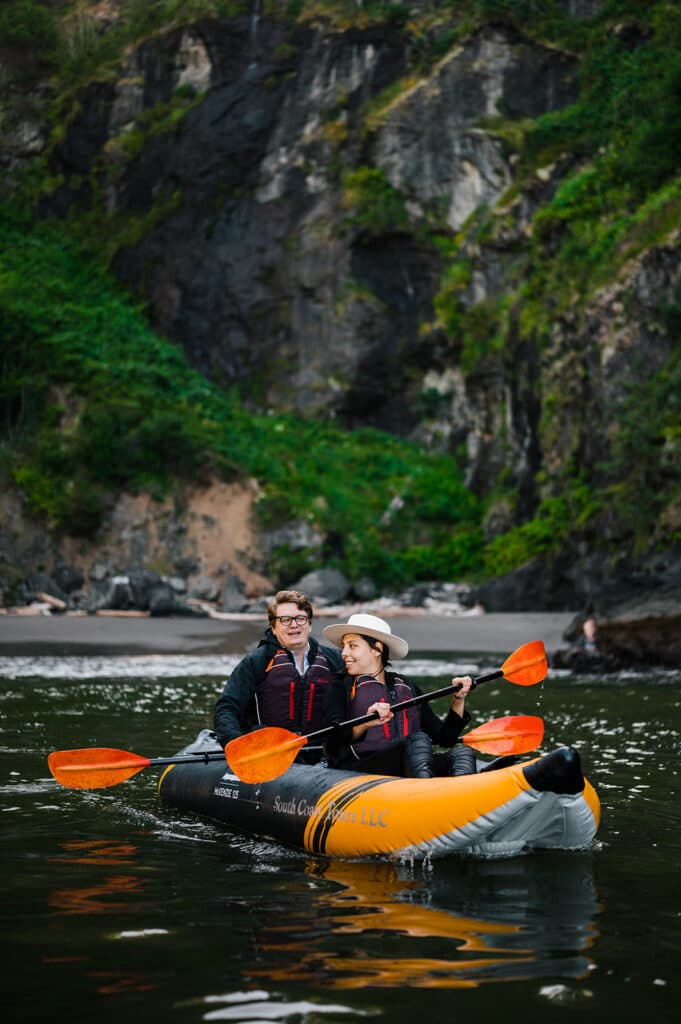 alyx & artem's redwoods & coast elopement
