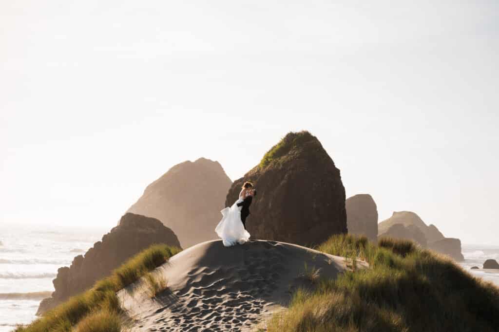 Oregon elopement, Elope in Oregon on the coast