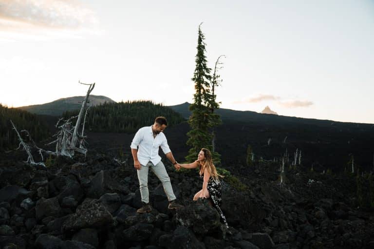 Oregon Lava Fields & Waterfalls Adventure Session