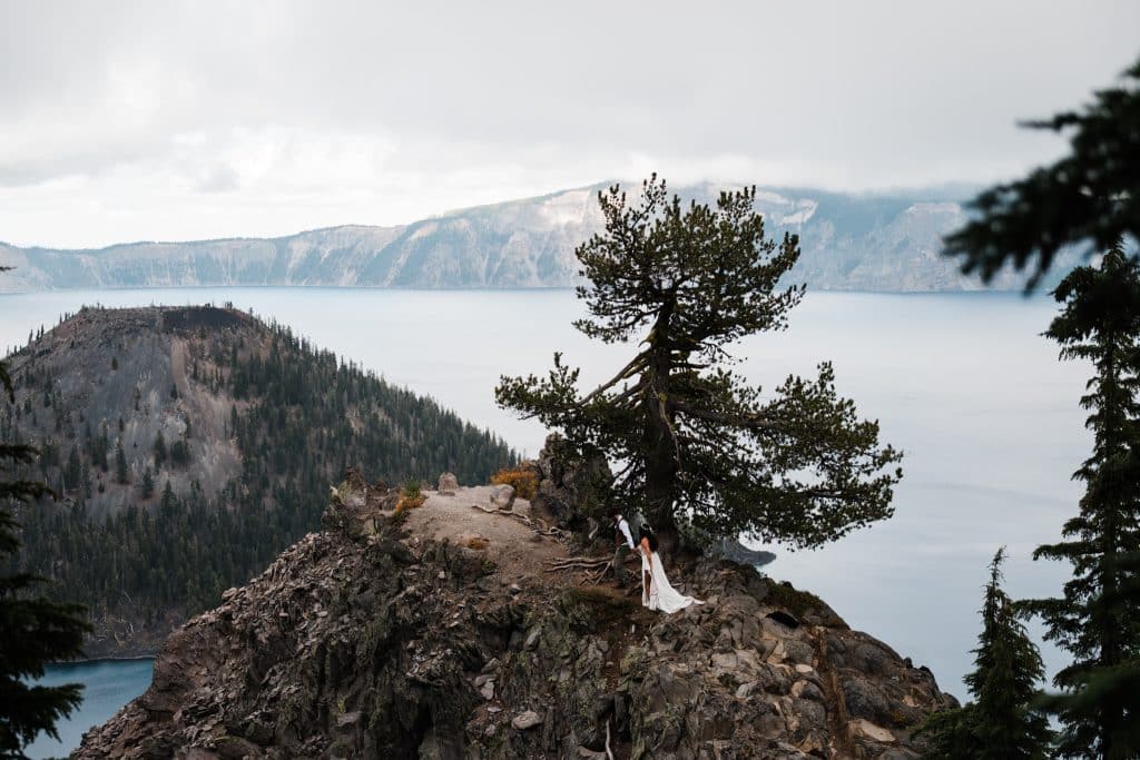 Julia Matt Crater Lake Intimate Wedding Highlights Web 49 1024x683