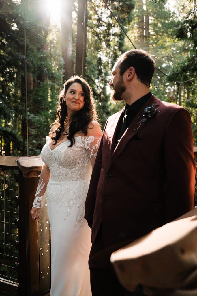 Redwoods Lantern Elopement Sequoia Park Zoo Skywalk Elopement 51 683x1024