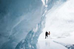 A Wintry Ice Cave Elopement in Alaska (+ Iditarod)